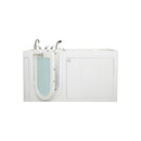 Ella Shak 36"x72" Acrylic Air and Hydro Massage w/ Independent Foot Massage Walk-In Bathtub , Left Outward Swing Door, 2" Dual Drain, Ella 5 Piece Fast Fill Faucet, Heated Seat and Backrest 4