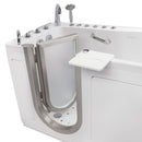 Ella Ultimate 30"x60" Acrylic Air and Hydro Massage + Independent Foot Massage Walk-In-Bathtub, Left Inward Swing Door, Heated Seat, 5 Piece Fast Fill Faucet, 2" Dual Drain 4