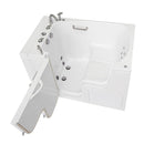 Ella Wheelchair Transfer 36"x55" Acrylic Hydro Massage Walk-In Bathtub with Left Outward Swing Door, 5 Piece Fast Fill Faucet, 2" Dual Drain 4