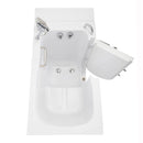 Ella Capri 30"x52" Acrylic Soaking Walk-In-Bathtub, Right Outward Swing Door, Heated Seat,  2 Piece Fast Fill Faucet, 2" Dual Drain 3