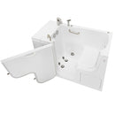 Ella Wheelchair Transfer 32"x52" Acrylic Hydro Massage Walk-In Bathtub with Left Outward Swing Door, Heated Seat, 2 Piece Fast Fill Faucet, 2" Dual Drain 4