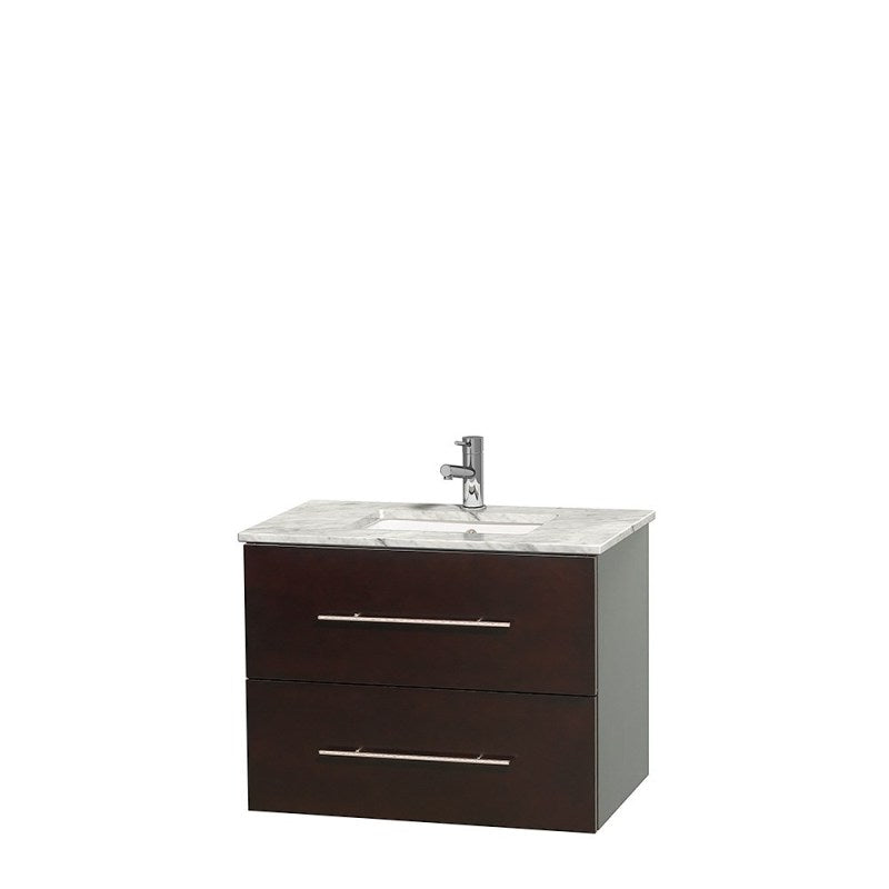 Wyndham Collection Centra 30" Single Bathroom Vanity for Undermount Sinks - Espresso WC-WHE009-30-SGL-VAN-ESP- 7