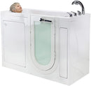 Monaco Acrylic Soaking + Heated Seat Walk-In Tub, Right Outward Swing Door, Fast Fill Faucet, 2" Dual Drain