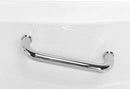 Ella's Bubbles OA3252DH-HB-L Monaco Air and Hydro Massage Acrylic Walk-In Bathtub with Heated Seat, Left Outward Swing Door, Ella 5pc. Fast-Fill Faucet Set, Dual 2" Drains, 32" x 52" x 43", White 8