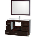 Wyndham Collection Katy 48" Single Bathroom Vanity Set - Espresso WC-MS1002-48-ESP 2