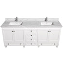 Wyndham Collection Acclaim 80" Double Bathroom Vanity - White WC-CG8000-80-WHT 6