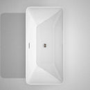 Wyndham Collection Tiffany 59" Small Soaking Bathtub  WC-BTK1504-59 4