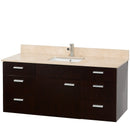 Wyndham Collection Encore 52" Single Bathroom Vanity Set - Espresso WC-CG4000-52-ESP 4