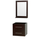 Wyndham Collection Centra 24" Single Bathroom Vanity for Undermount Sinks - Espresso WC-WHE009-24-SGL-VAN-ESP- 6