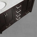 Wyndham Collection Abingdon 60" Double Bathroom Vanity - Espresso WC-1515-60-ESP-DBL 3