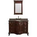Wyndham Collection Edinburgh 48" Single Bathroom Vanity - Cherry WC-J233-48-SGL-VAN-CHE 7