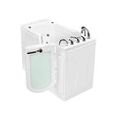 Ella's Bubbles OA3052DF-DC-R Malibu Acrylic Hydro & Air Jets Walk-in Bathtub, Outward Swing Door, Fast Fill Faucet, Digital Control, Right 2" Drain 30"x52" White