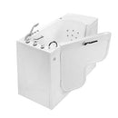 Ella's Bubbles OLA3252H-L-h Transfer32 Hydro Massage Acrylic Walk-In Bathtub with Heated Seat, Left Outward Swing Door, Thermostatic Faucet, Dual 2" Drains, White