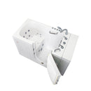 Ella Capri 30"x52" Acrylic Air and Hydro Massage and Heated Seat Walk-In Bathtub with Right Outward Swing Door, 5 Piece Fast Fill Faucet, 2" Dual Drain 5