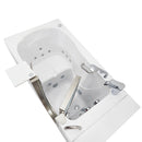 Ella Royal 32"x52" Acrylic Hydro Massage Walk-In Bathtub with Right Inward Swing Door, Heated Seat, 2 Piece Fast Fill Faucet, 2" Dual Drain 5