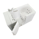  Ella Monaco 32"x52" Acrylic Air and Hydro Massage and Heated Seat Walk-In Bathtub with Left Outward Swing Door, 2 Piece Fast Fill Faucet, 2" Dual Drain 4