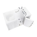 Ella Monaco 32"x52" Acrylic Soaking Walk-In-Bathtub, Right Outward Swing Door, 5 Piece Fast Fill Faucet, 2" Dual Drain 5