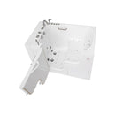 Ella Wheelchair Transfer 36"x55" Acrylic Air and Hydro Massage and Heated Seat Walk-In Bathtub with Left Outward Swing Door, 5 Piece Fast Fill Faucet, 2" Dual Drain 5