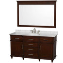 Wyndham Collection Berkeley 60" Single Bathroom Vanity - Dark Chestnut WC-1717-60-SGL-CDK 3