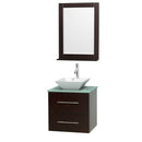 Wyndham Collection Centra 24" Single Bathroom Vanity Set for Vessel Sink - Espresso WC-WHE009-24-SGL-VAN-ESP 6