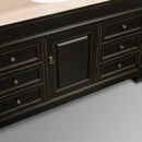 Wyndham Collection Andover 60" Traditional Bathroom Vanity Set - Black WC-TS60-BLK 5