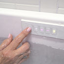 Ella's Bubbles OA2660DH-L Lounger Air and Hydro Massage Acrylic Walk-in Bathtub with Heated Seat, Left Outward Swing Door, Thermostatic Faucet, Dual 2" Drains, 27" x 60" x 43", White 11