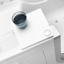 Ella's Bubbles 93117-HB Royal Air and Hydro Massage Acrylic Walk-In Bathtub, 32"x 52", White 8