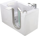 52" x 28" Petite Massage Whirlpool Walk In Tub Door and Drain Location: Right