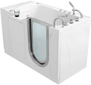 Ella's Bubbles H3108 Elite Hydro Massage Acrylic Walk-In Bathtub, Inward Swing Door, Thermostatic Control Faucet, White