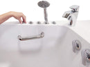 32x52 Transfer Hydro Massage Acrylic Walk-In Tub, Fast Fill Faucet, Right 2" Dual Drain 6