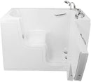 Ella's Bubbles OLA3060-R-HB Transfer 60 Soaking Walk-In Bathtub with Right Outward Swing Door, Ella 5pc. Fast-Fill Faucet, Dual 2" Drains, White 2