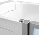 Ella's Bubbles H3108 Elite Hydro Massage Acrylic Walk-In Bathtub, Inward Swing Door, Thermostatic Control Faucet, White 9