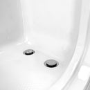 Monaco Acrylic Soaking + Heated Seat Walk-In Tub, Right Outward Swing Door, Fast Fill Faucet, 2" Dual Drain 6