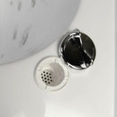 Ella's OA3052DH-L-D Capri Air and Hydro Massage Acrylic Walk-in Bathtub, Outward Swing Door, Thermostatic Faucet, Digital Control, Heated Seat, Left 2" Drain, 30"x 52", White 17