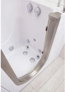 Elite Hydro Foot Massage Acrylic Walk-In Tub, Fast Fill Faucet, Right 2" Dual Drain 6