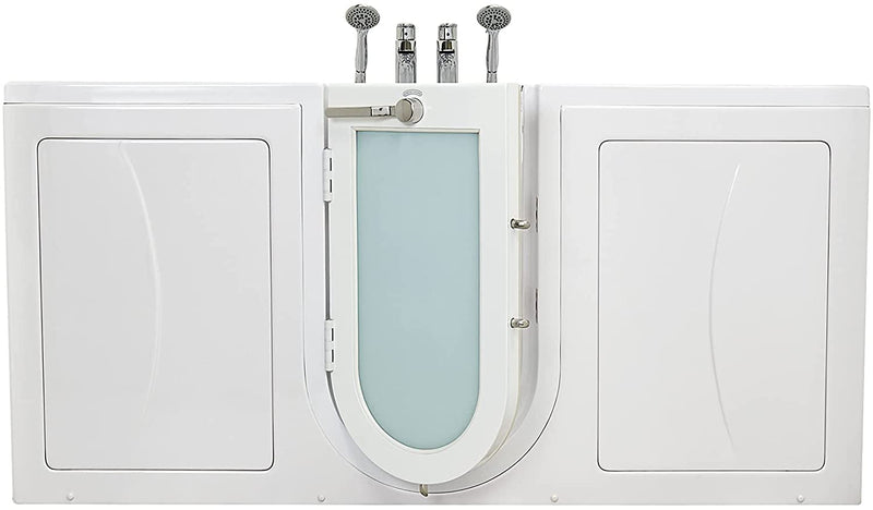 Ella's Bubbles O2SA3260DM-R Tub4Two Air and Hydro Massage, Microbubble Acrylic Walk-in Tub with Right Outward Swing Door, Thermostatic Faucet, Dual 2" Drains, 32" x 60" x 42", White 9