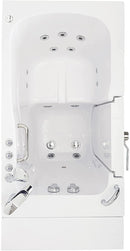 Capri Acrylic Hydro+Microbubble Massage Walk-In Tub, Outward Swing Door, Fast Fill Faucet, Left 2" Dual Drain 3