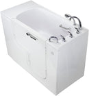 Ella's Bubbles OLA3252-R-HB Transfer32 Soaking Walk-In Bathtub with Right Outward Swing Door, Ella 5pc. Fast-Fill Faucet, Dual 2" Drains, White 3