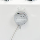 Ella's OA3052DH-L-D Capri Air and Hydro Massage Acrylic Walk-in Bathtub, Outward Swing Door, Thermostatic Faucet, Digital Control, Heated Seat, Left 2" Drain, 30"x 52", White 12