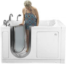 Ella's Bubbles HH3058-HB Deluxe 30"x 55" Hydro Massage Acrylic Walk-in Bathtub with Heated Seat, Right Inward Swing Door, Ella 5pc. Fast-Fill Faucet, Dual 2" Drains, 30x55x38, White 7