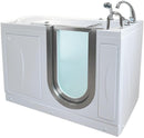 Ella's Bubbles H03118-HB Royal Acrylic Soaking+Heated Seat Walk-In Bathtub, 32" x 52" x 38", White
