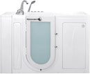 Ella's Bubbles OA3052DH-HB-L-D Capri Air and Hydro Massage Acrylic Walk-In Bathtubs, Outward Swing Door, Ella 5pc. Fast-Fill Faucet, Digital Control, Heated Seat, Left 2" Drain, 30"x 52", White 12