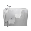 Ella's OLA3052M-L-HB Transfer Acrylic L Shape Wheelchair, 29x52x42", White