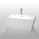 Wyndham Collection Sara 59" Soaking Bathtub - White WC-BTK1514-59