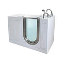 Ella's Bubbles HMH3118-HB Royal Hydro Massage Acrylic Walk-In Bathtub with Heated Seat, 32"x 52", White