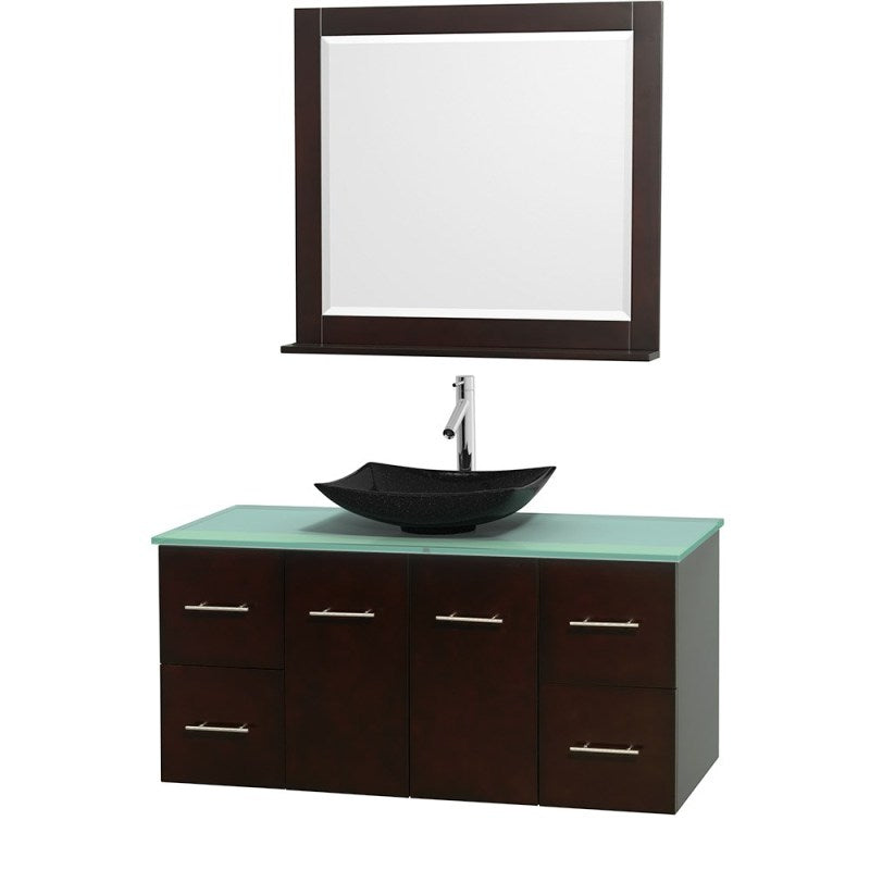 Wyndham Collection Centra 48" Single Bathroom Vanity Set for Vessel Sink - Espresso WC-WHE009-48-SGL-VAN-ESP 4