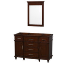 Wyndham Collection Berkeley 48" Single Bathroom Vanity - Dark Chestnut WC-1717-48-SGL-CDK 2