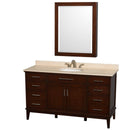Wyndham Collection Hatton 60" Single Bathroom Vanity - Dark Chestnut WC-1616-60-SGL-VAN-CDK 3