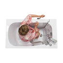 Ella Mobile 26"x45 Acrylic Soaking Walk-In-Bathtub, Left Outward Swing Door, 2 Piece Fast Fill Faucet, 2"  Drain 5
