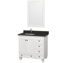 Wyndham Collection Acclaim 36" Single Bathroom Vanity - White WC-CG8000-36-WHT 3